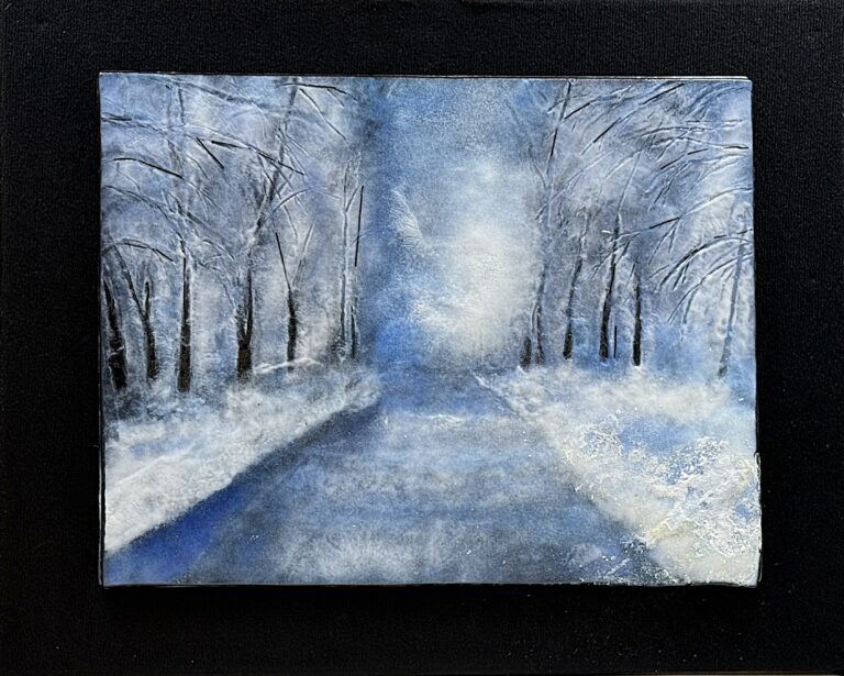 Barb Mueller Snowy Trees 768x615