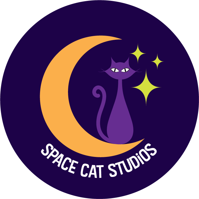spacecat sticker